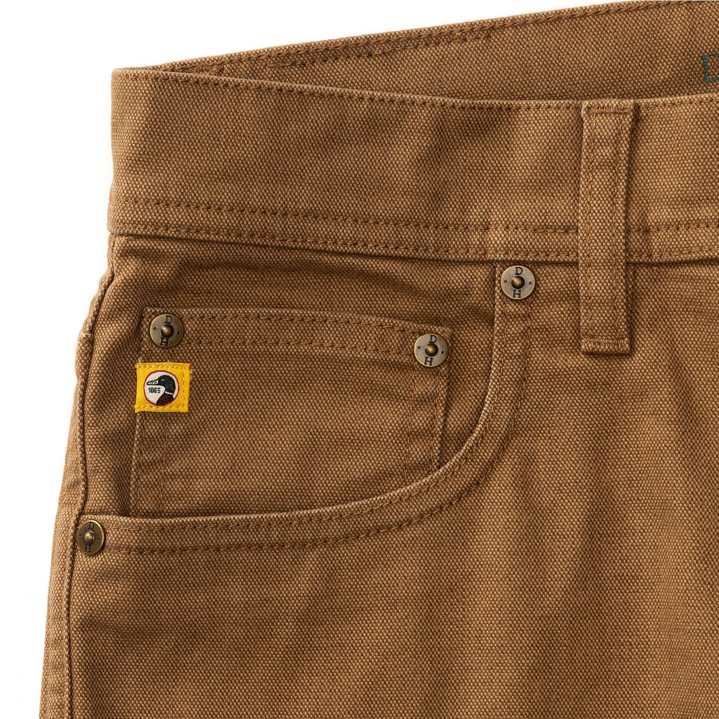Duck Head Field Canvas 5-Pocket - Buckskin