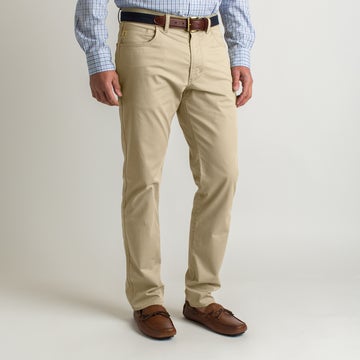 Duck Head Shoreline Twill 5 Pocket Pants Khaki