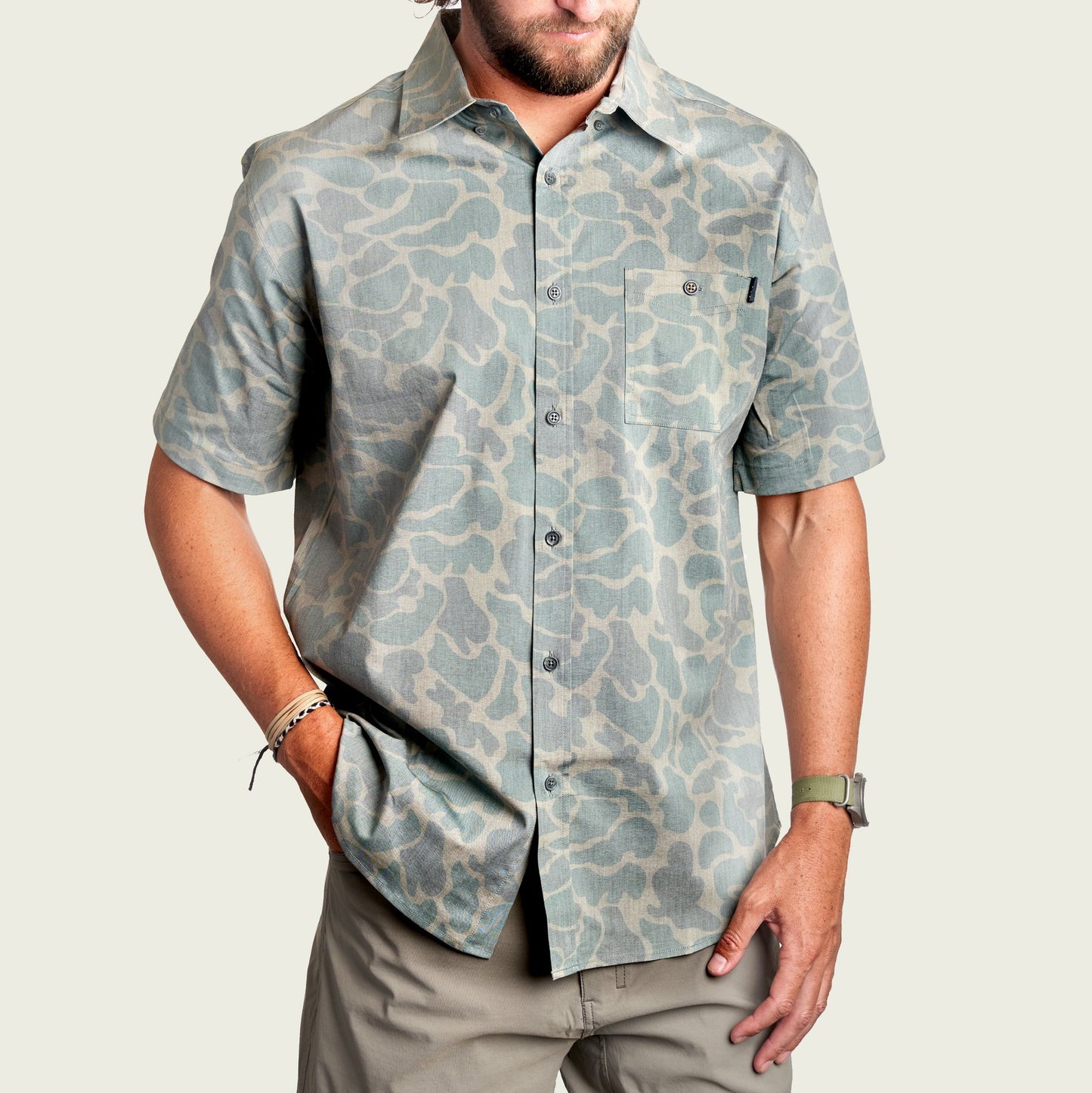 Marsh Wear Hagood SS Button Up