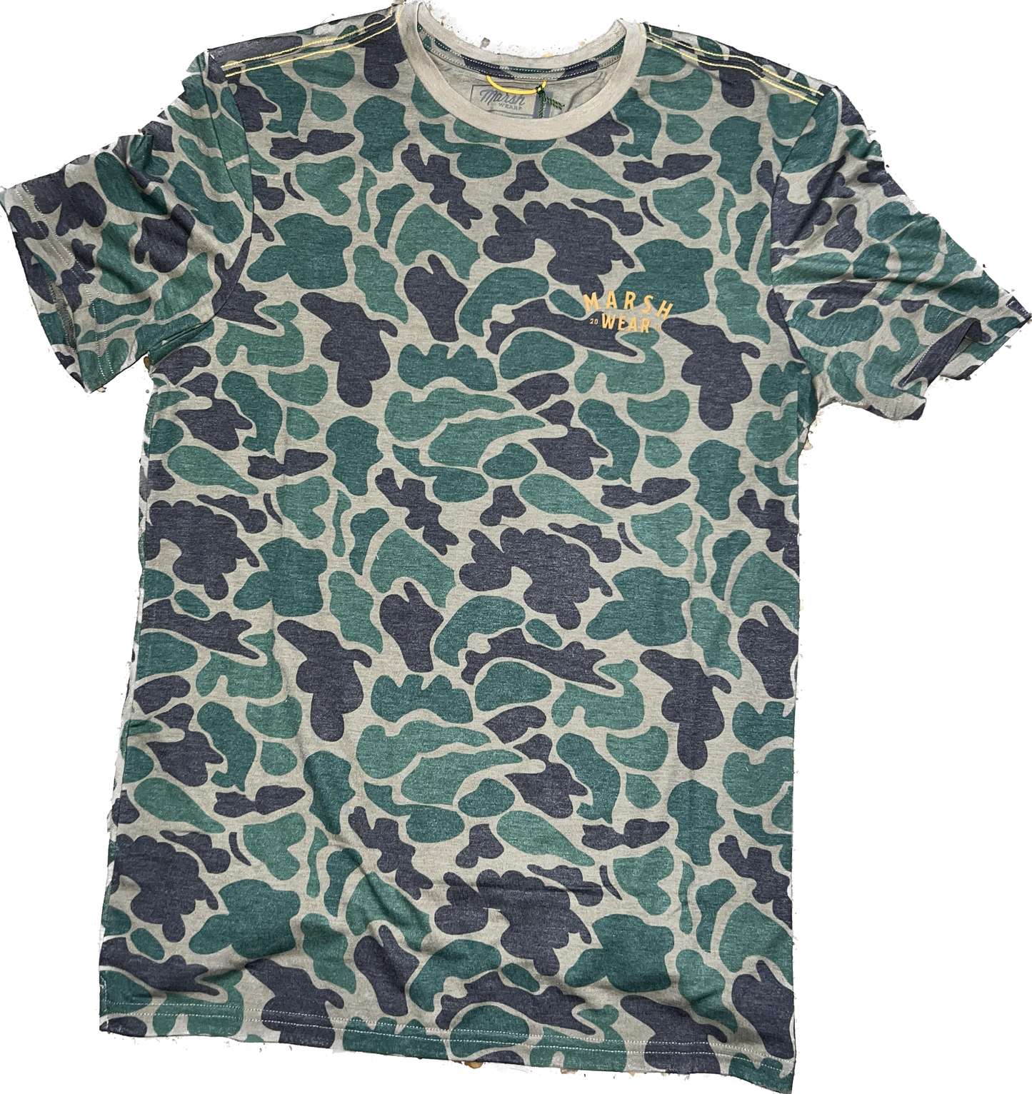 Marsh Wear Stackhouse Hagood SS Shirt Green Camo