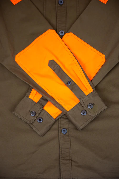Heybo Field Shirt - Brown/Blaze
