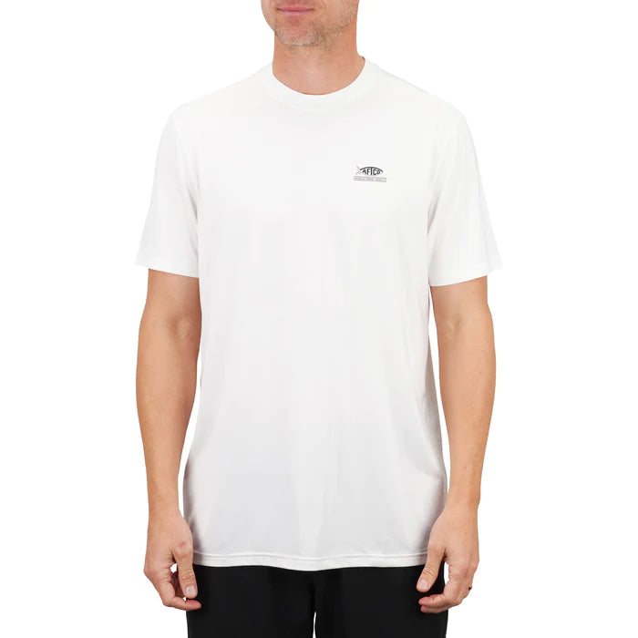 AFTCO Jigfish Americana SS White
