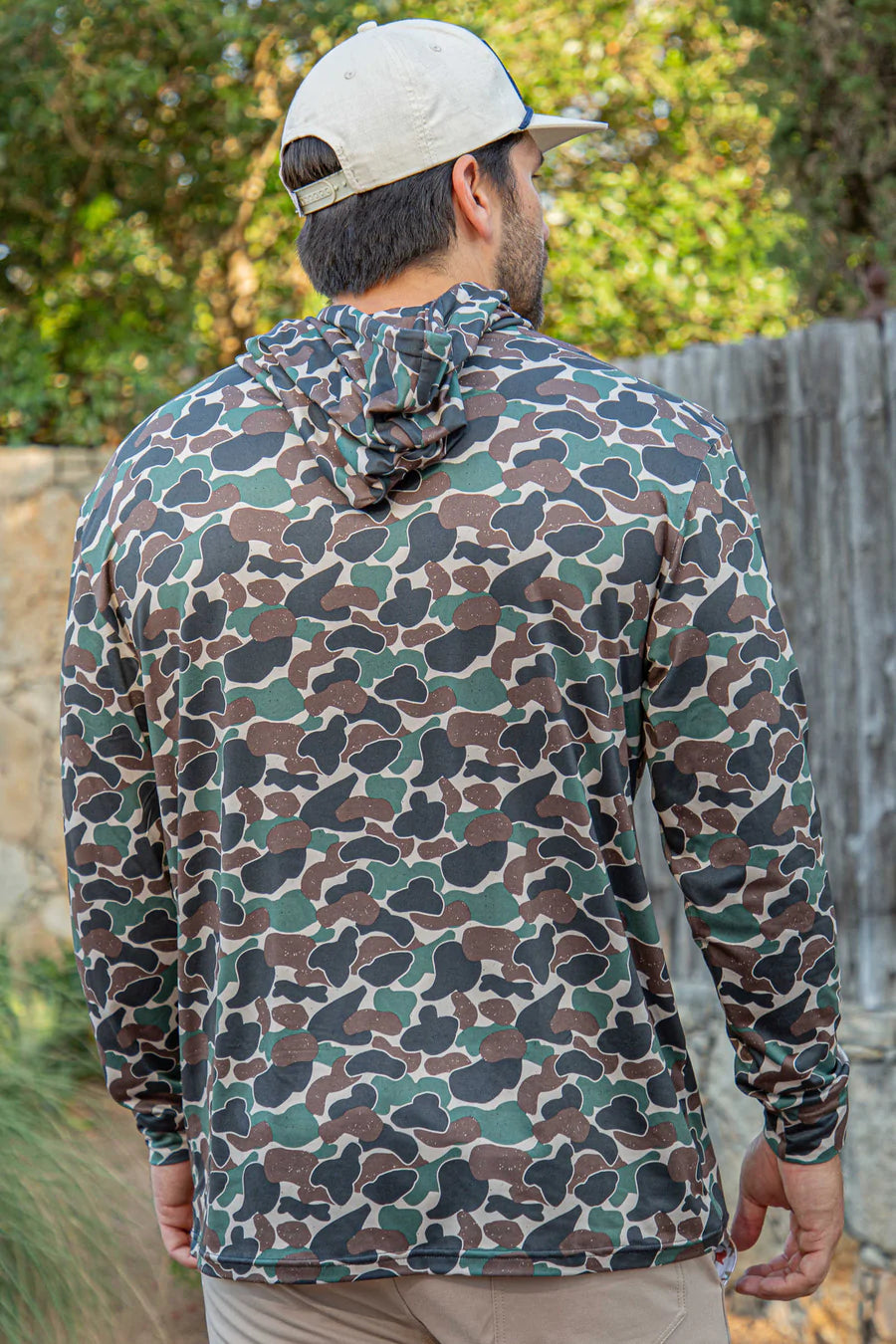 Burlebo Performance Hoodie - Throwback Camo