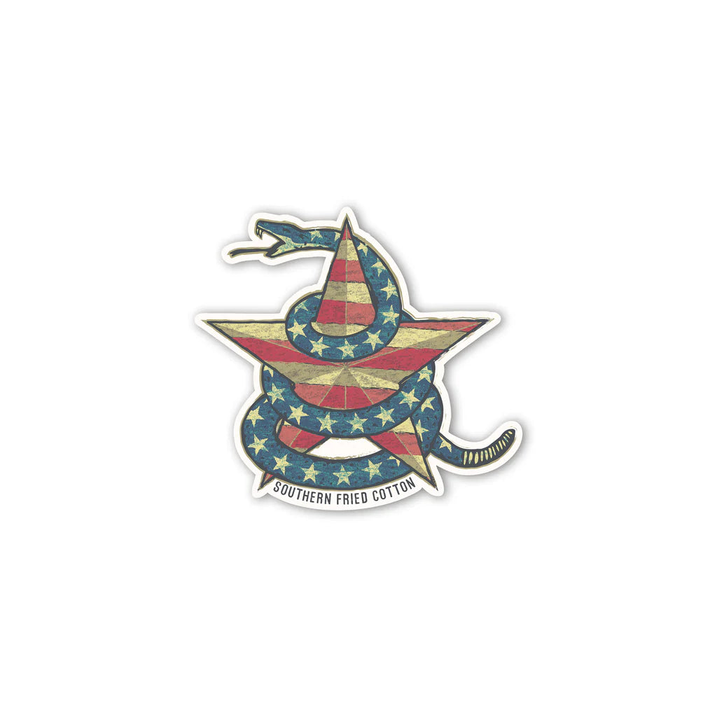 SoFriCo. Don't Tread Star Decal