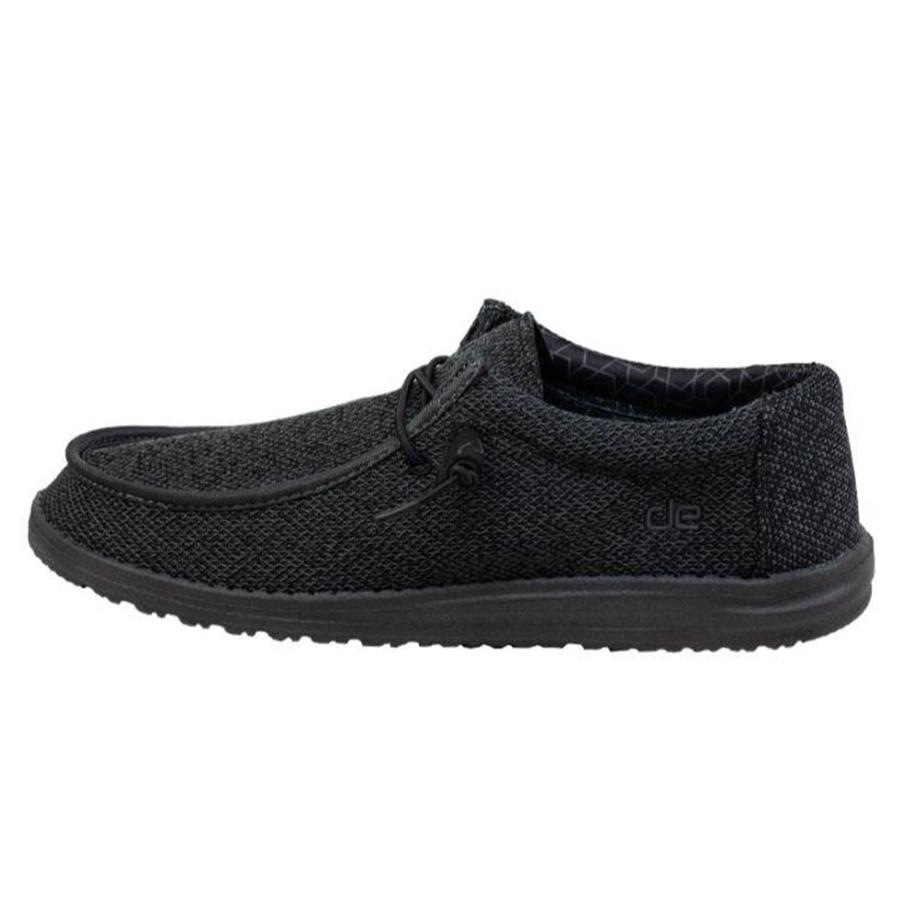 Hey Dude Wally Sox Micro Total Black