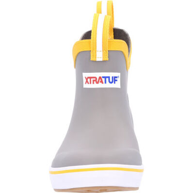 XTRATUF Kid's Ankle Boot - Gray/Yellow