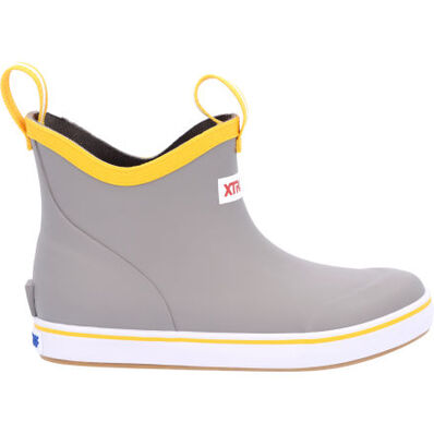 XTRATUF Kid's Ankle Boot - Gray/Yellow
