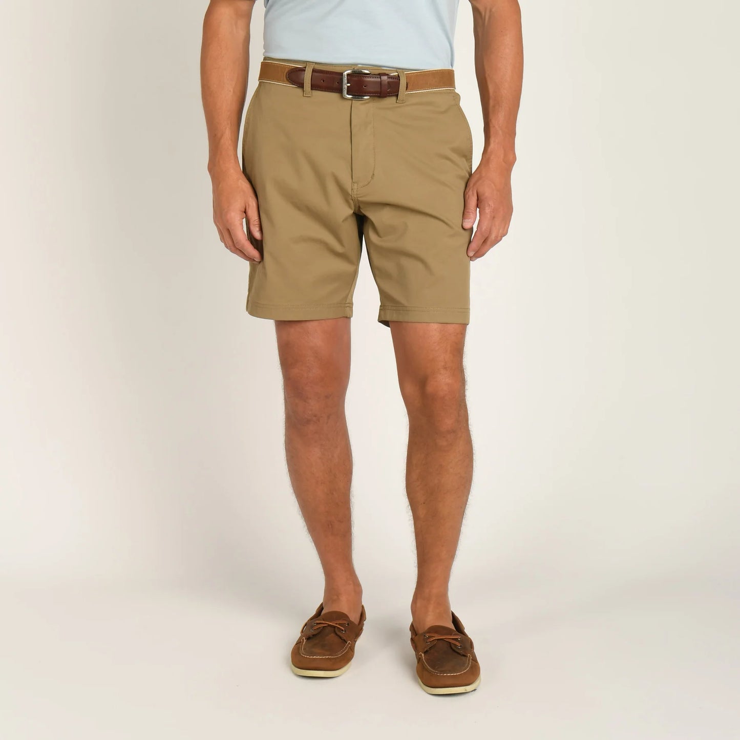 Duck Head Harbor Performance Shorts Dark Khaki