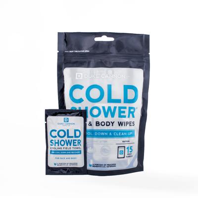 Duke Cannon Cold Shower Cooling Field Towels - 15 Pack Singles