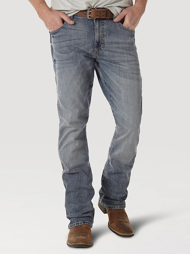 Wrangler Men Retro Slim Fit Bootcut Jean in Greeley