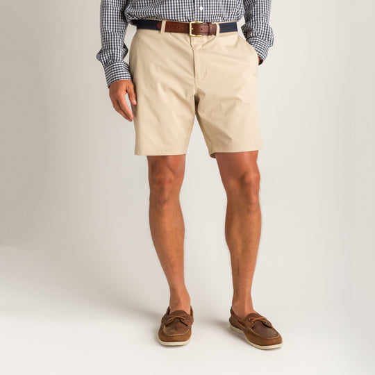 Duck Head Harbor Performance Shorts Stone