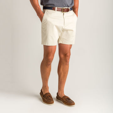 Duck Head 7 IN Gold Chino Shorts Stone
