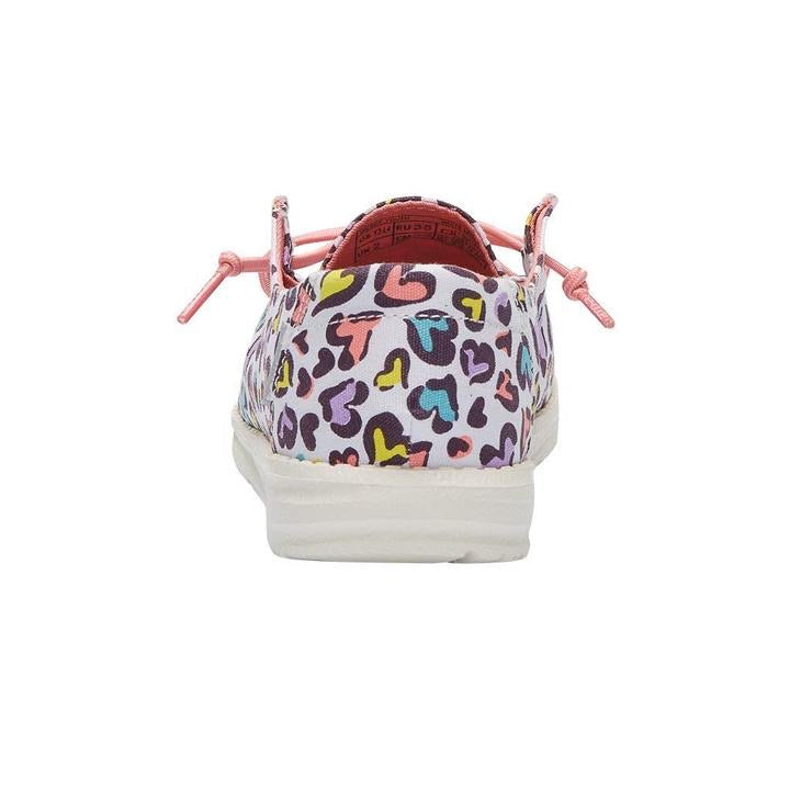 Hey Dude Youth Wendy White Leopard