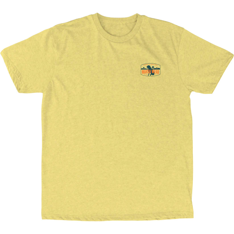 Marsh Wear Youth Dog Patch SS Shirt- Lemon Heather