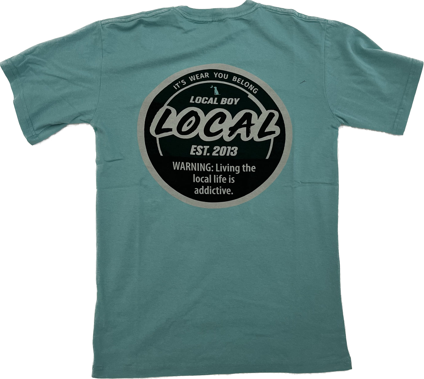 Local Boy Local Dip S/S T Shirt Seafoam