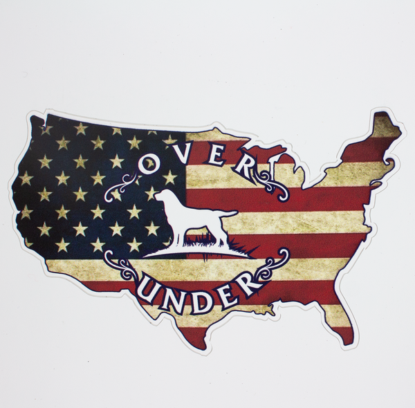 Over Under Stickers