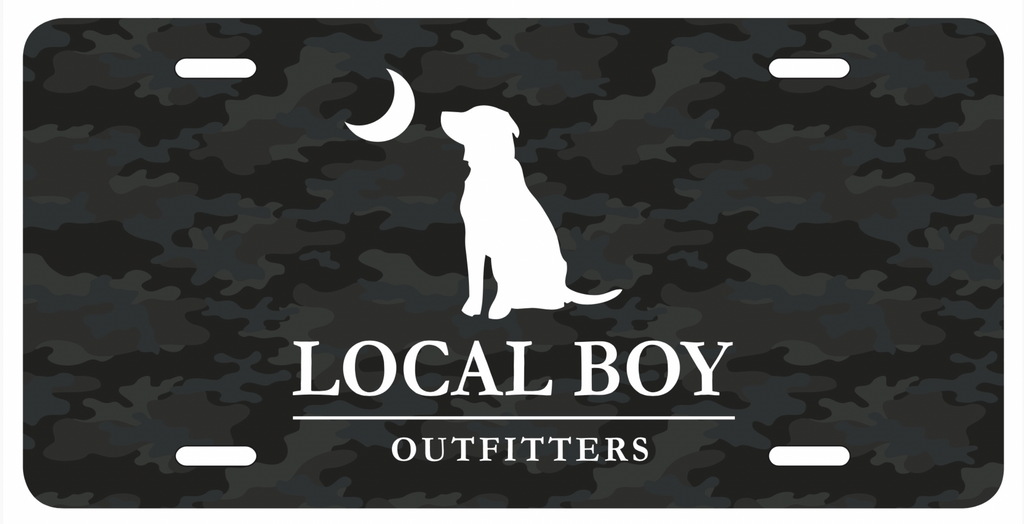 Local Boy License Plate