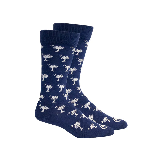 Brown Dog Socks - Insignia Blue