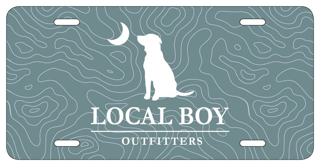Local Boy License Plate