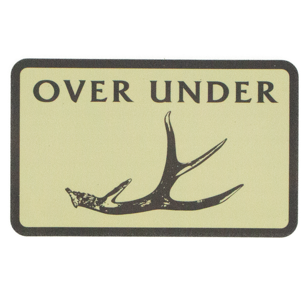 Over Under Stickers