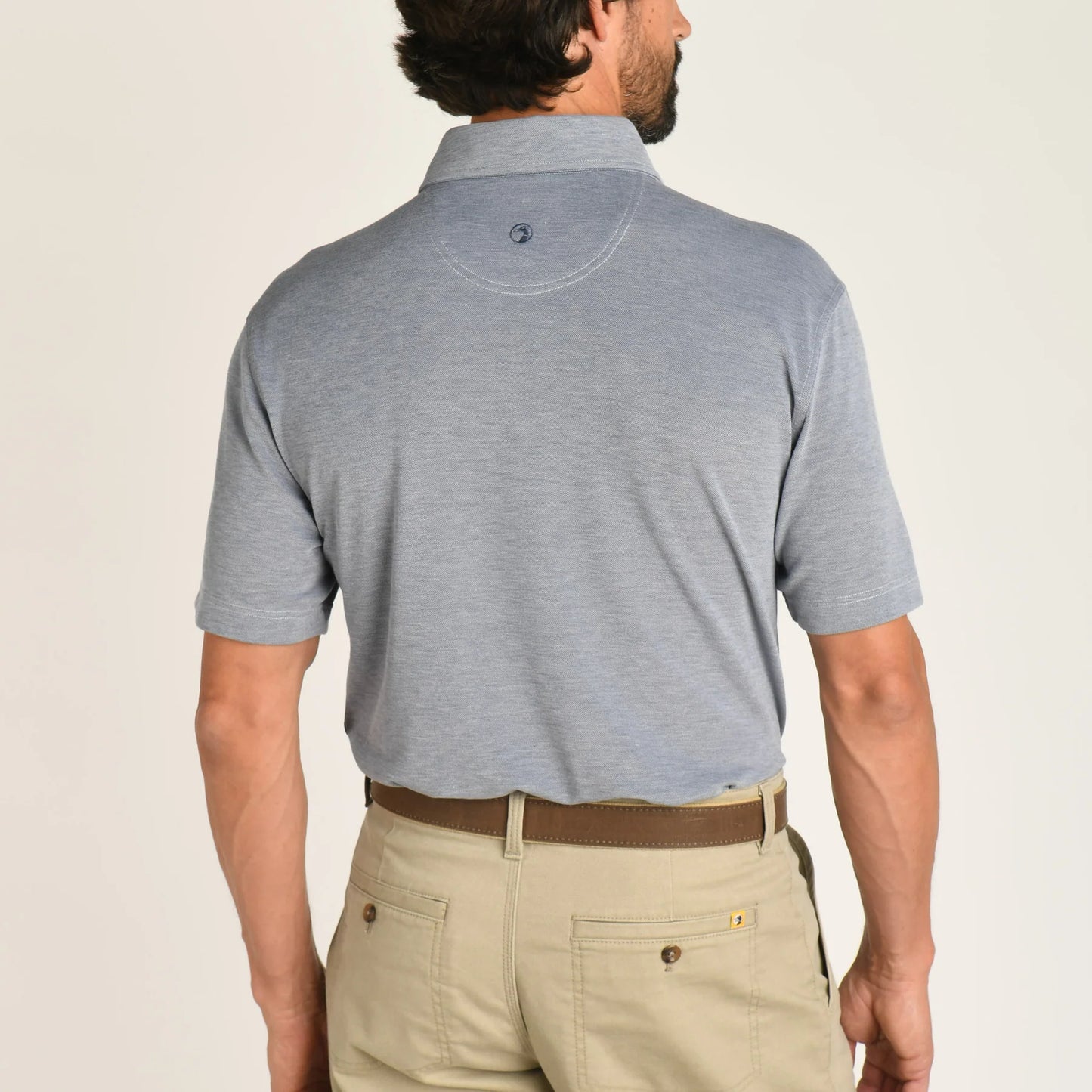 Duck Head Woodward SS Pique Polo Crown Blue