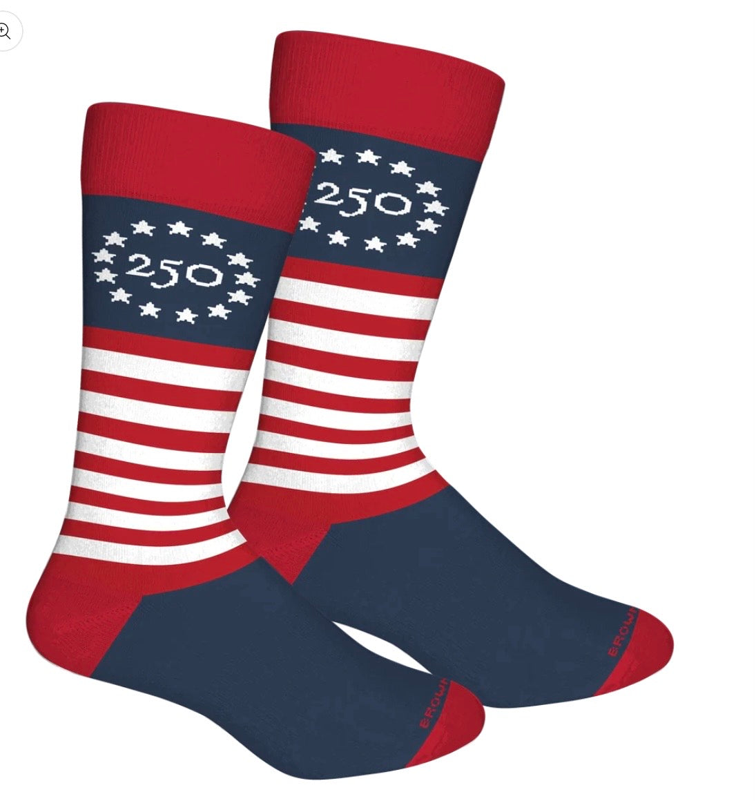 Brown Dog Early Republic Socks - Insignia Blue