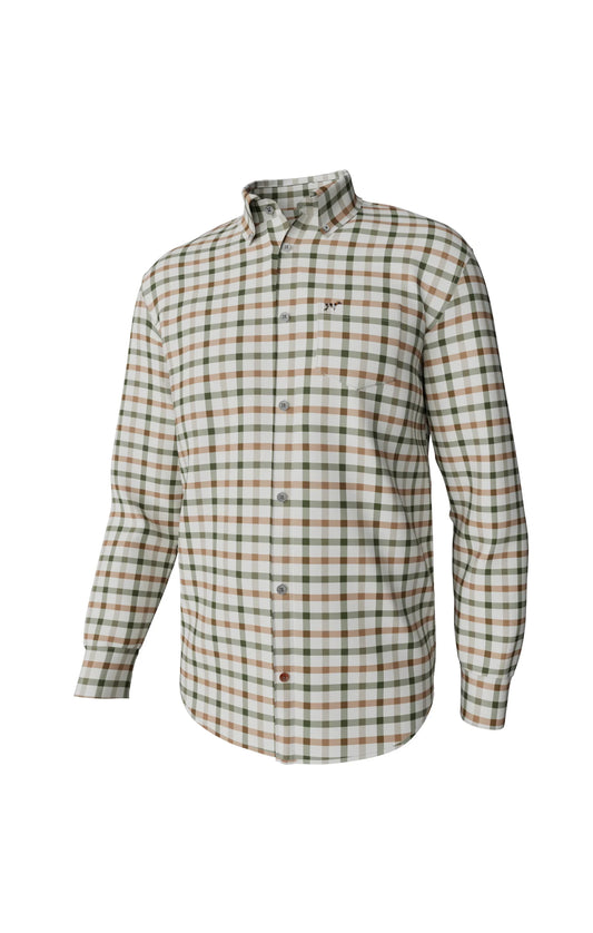 Hadley Luxe Burke Tattersall Button Down - Cypress