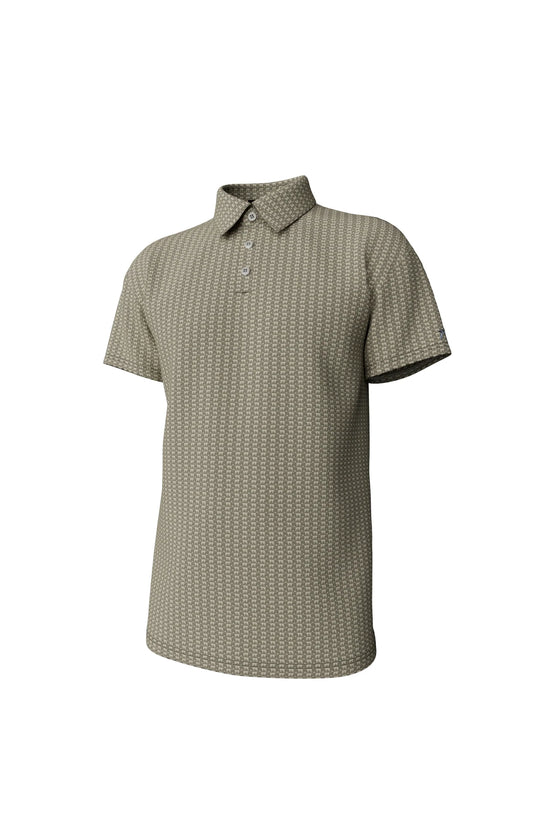 Southern Point Heritage Greyton Performance Polo -Laurel Oak