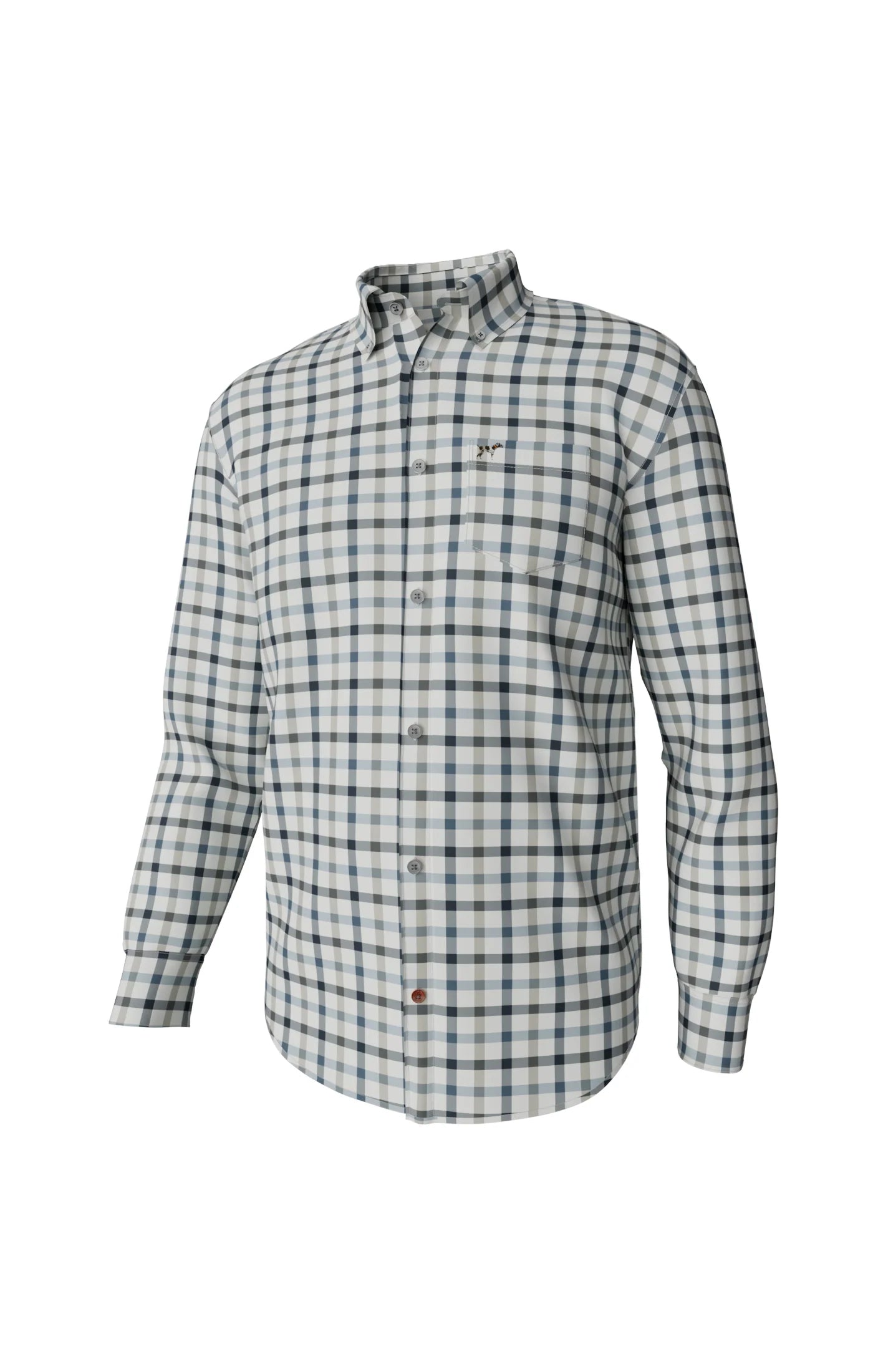 Hadley Luxe Burke Tattersall Button Down - Laurel Oak