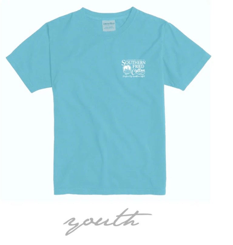 SoFriCo Youth SS Tshirt Sweet Liberty Bow - lagoon