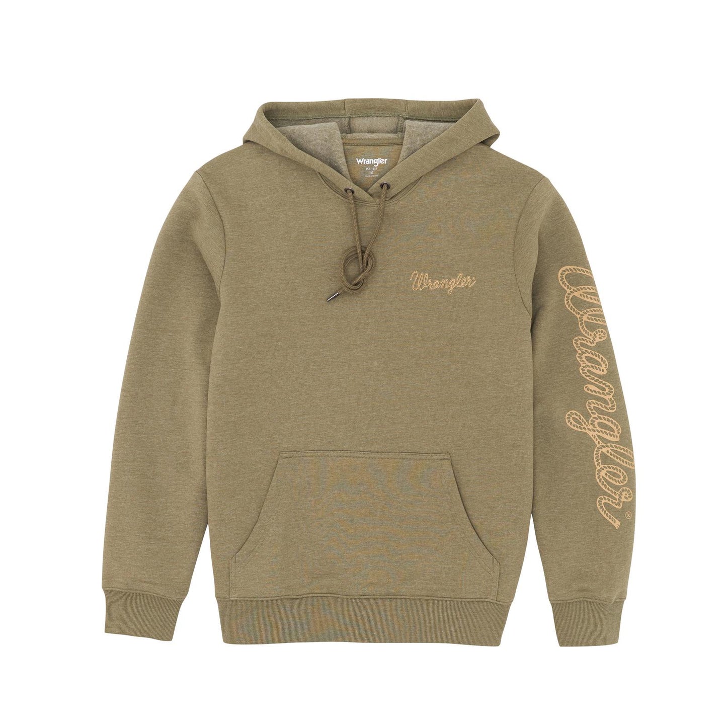 Wrangler® Graphic Hoodie -Burnt Olive