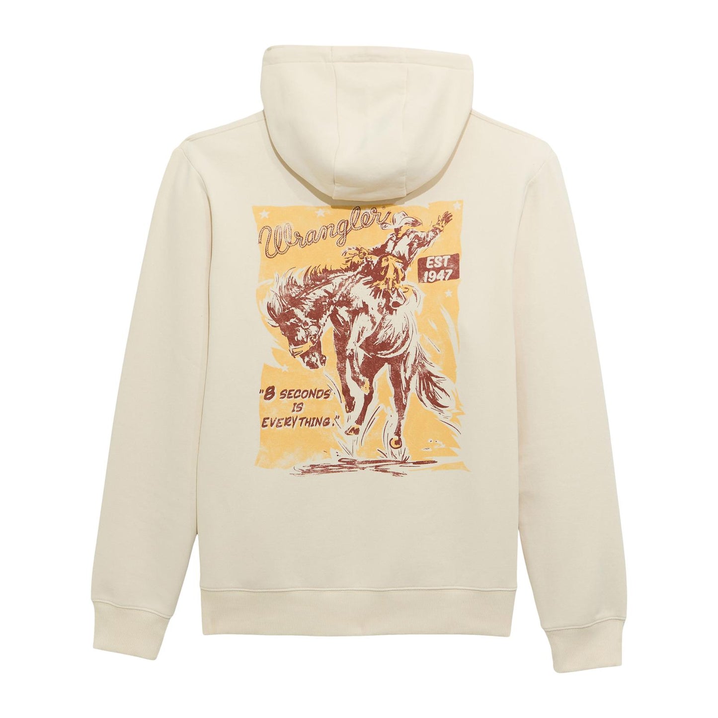 Wrangler® Western Hoodie - Regular Fit - Antique White