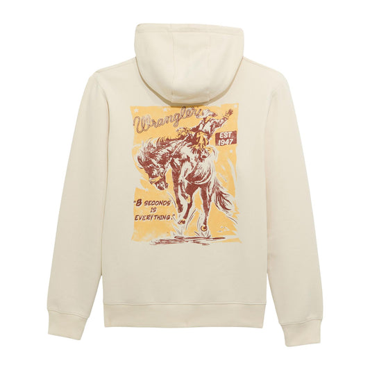 Wrangler® Western Hoodie - Regular Fit - Antique White