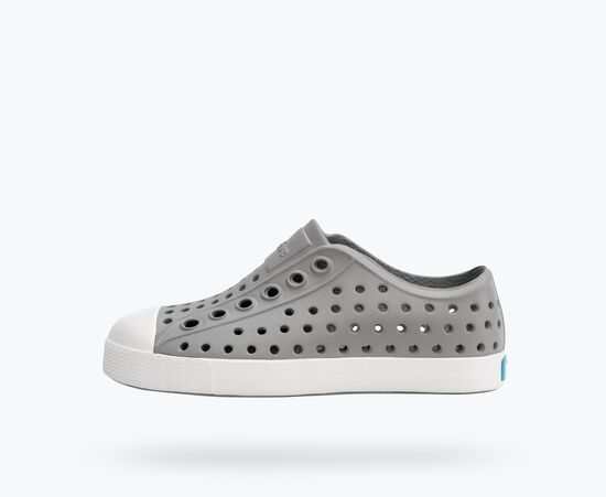 Native Shoes Jefferson Child -Pigeon Grey/ Shell White