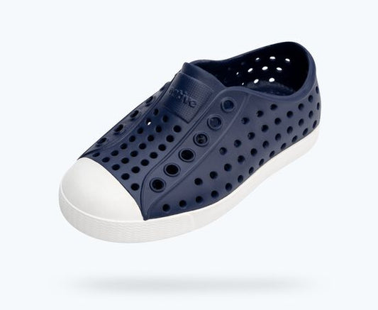 Native Shoes Jefferson Child -Regatta Blue/ Shell White