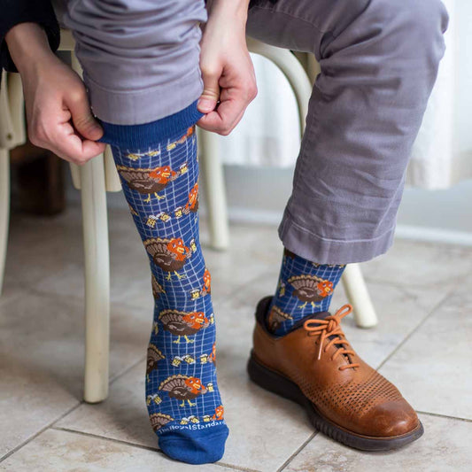 The Royal Standard's Men's Drunken Turkey Socks
