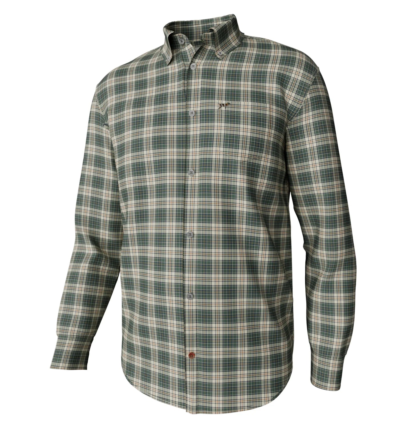 Southern Point Hadley Vintage Kingston Plaid - Duck Green
