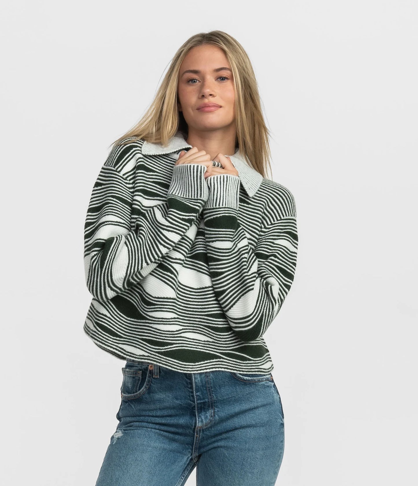 SSCO Convertible Collar Sweater - Sycamore