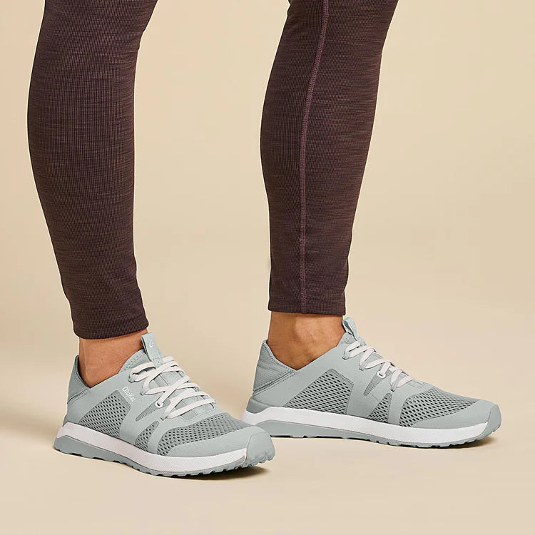 Olukai Huia Womens Athleisure Shoes - Pale Grey