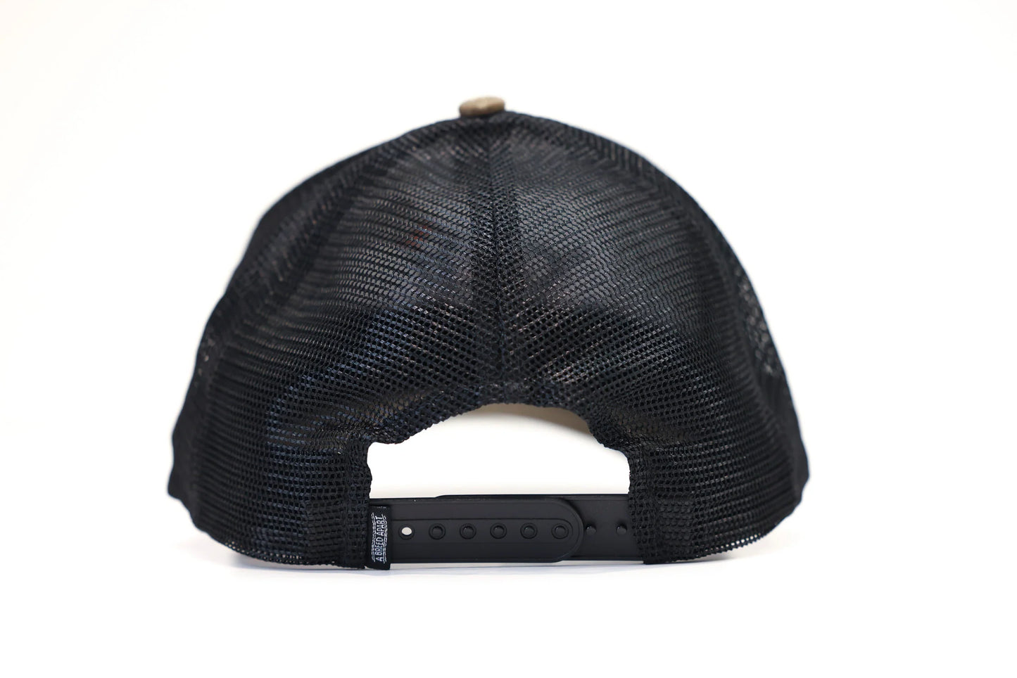 Southern Point Patch Trucker Hat - Brown/Black