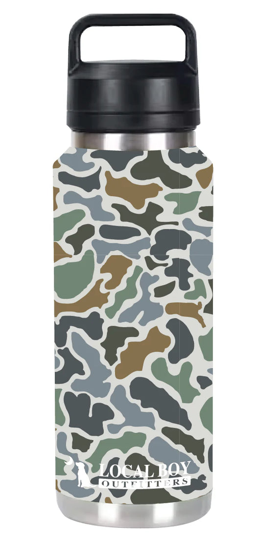 Local Boy 26oz Water Bottle - Localflage Bluff