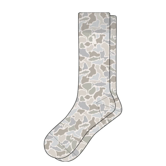 Local Boy Dress Socks - Saltwater Camo
