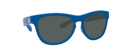 Mini Shades Classic (Age 3-7) Electric Blue Polarized Grey