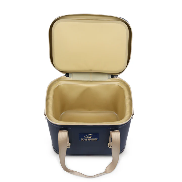 Yukon 30 can Tech Cooler - Navy/Tan