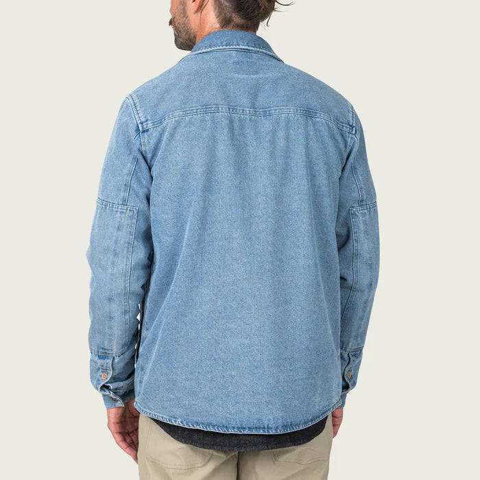 Marsh Wear Delano Denim Shacket - Light Denim