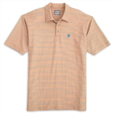Heybo Links Polo - Peach/Blue