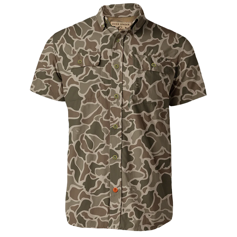 Over Under S/S 3-Season Ultralight Shirt- Duck Camo