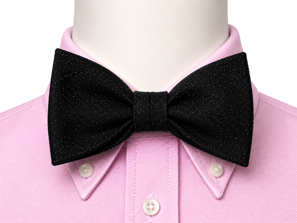 Bowtize - Black With Glitter