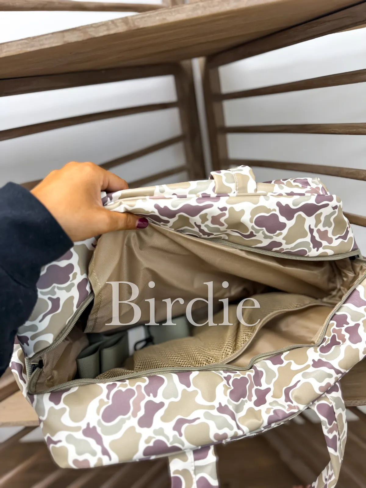 BIRDIE Daily Hustle Duffle in Duck Camo