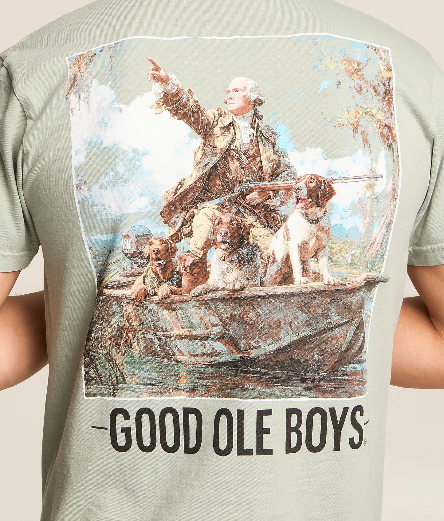 Good Ole Boys Washington Jon Boat Tee